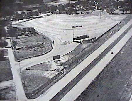 Starlite Drive-In Theatre - Aerial 1953 Theatre Catalog (newer photo)